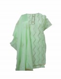 GREEN COLOR LADIES SUIT WITH MUKESH WORK