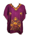 Kaftan Purple aari work for women