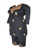 Kashmiri co-ord Set tilla Work