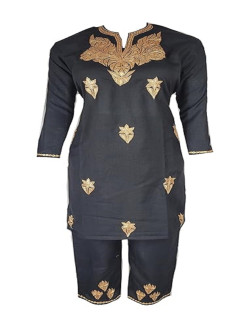 Kashmiri co-ord Set tilla Work