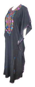 Kaftan with aari embroidery for women