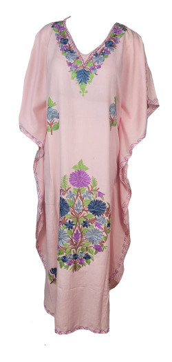 Kaftan with aari embroidery for women