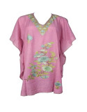 Kaftan with Aari Work, Traditional Embroidered Style, Women's Ethnic Wear