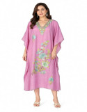 Kaftan with Aari Work, Traditional Embroidered Style, Women's Ethnic Wear