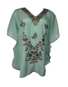 Kaftan with aari work for women, traditional kashmiri