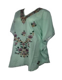 Kaftan with aari work for women, traditional kashmiri