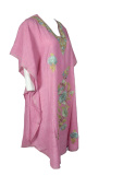 Kaftan with Aari Work, Traditional Embroidered Style, Women's Ethnic Wear