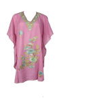 Kaftan with Aari Work, Traditional Embroidered Style, Women's Ethnic Wear