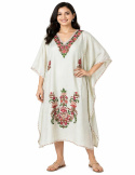 Aari Work Kaftan, Traditional Embroidered Style, Women's Ethnic Wear