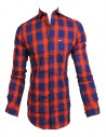 KEY PLUS RED CHECK SHIRT