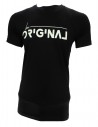 ZOCK BLACK ROUND NECK T SHIRT