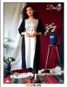 DAISY BLACK AND WHITE KURTI
