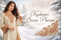 KASHMIRI WOMEN WINTER SOZNI PHERAN 